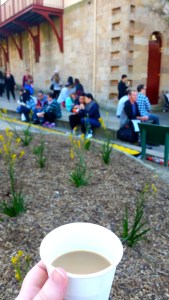 My delicious unassuming coffee.